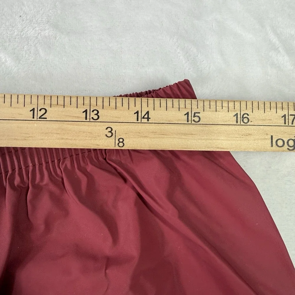 Vintage 90's LL Bean PVC Suit Red Rain Boat Jacket Hooded Coat Pant Mens Medium‎